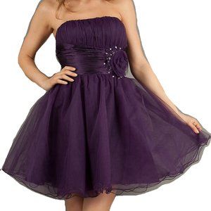 Women Classy Sleeveless Prom Homecoming Junior Gown Ball Party Dress Dance Event